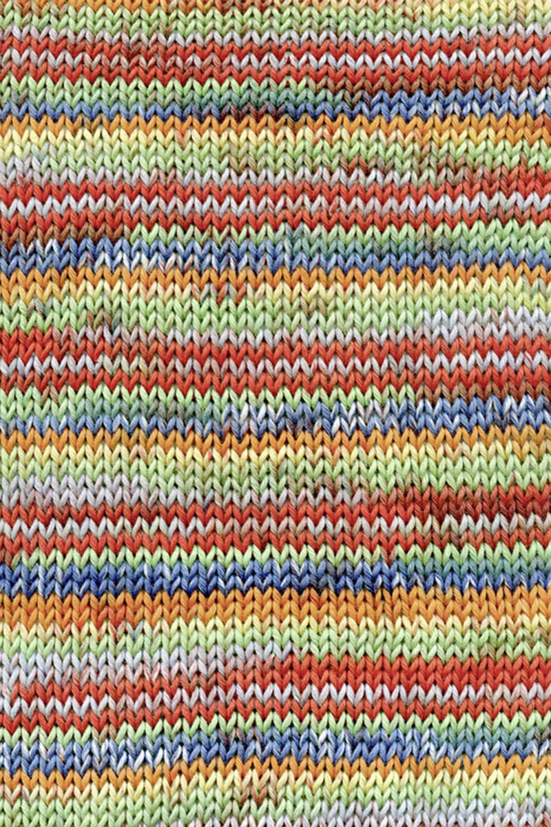 Lang Yarns Handarbeitsgarn Color – Multicolour Printed (0054) – colour texture