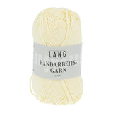 Lang Yarns Handarbeitsgarn – 50g / 84m – Pale Yellow (0714)