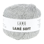 Lang Yarns Lamé Soft – 50g / 190m – Light Gray (0003)