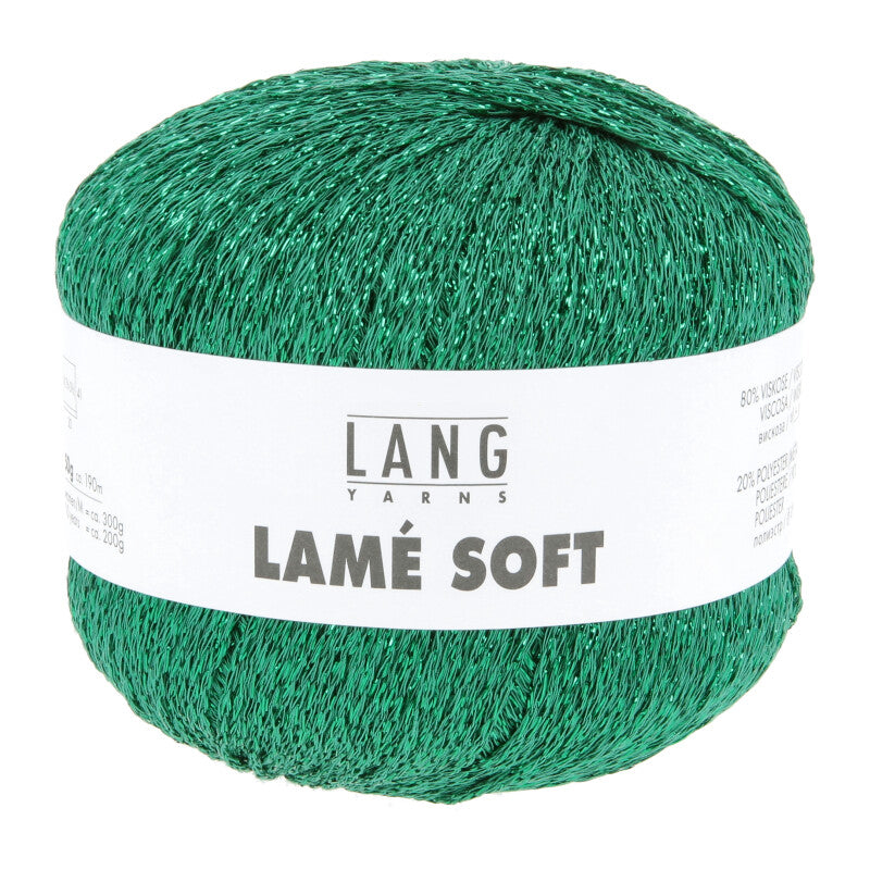 Lang Yarns Lamé Soft – 50g / 190m – Pine Green (0018)