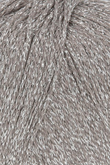 Lang Yarns Lamé Soft – 50g / 190m – Stone (0096) – detail