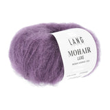 Lang Yarns Mohair Luxe Yarn, 175m / 25g – Middle Purple (0346)
