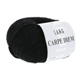 Lang Yarns Carpe Diem – 50g / 90m – Black (0004)
