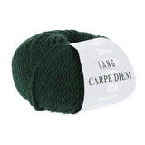 Lang Yarns Carpe Diem – 50g / 90m – Dark Green Mélange (0118)