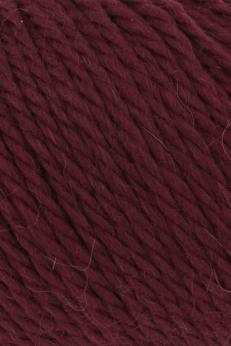 Lang Yarns Carpe Diem – 50g / 90m – Burgundy Mélange (0264) – detail