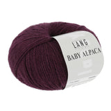 Lang Yarns Baby Alpaca Yarn, 170m / 50g – Anemone (0065)