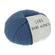 Lang Yarns Baby Alpaca Yarn, 170m / 50g – Steel Blue (0110)