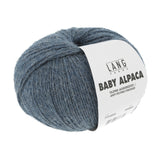 Lang Yarns Baby Alpaca Yarn, 170m / 50g – Light Jeans Mélange (0233)