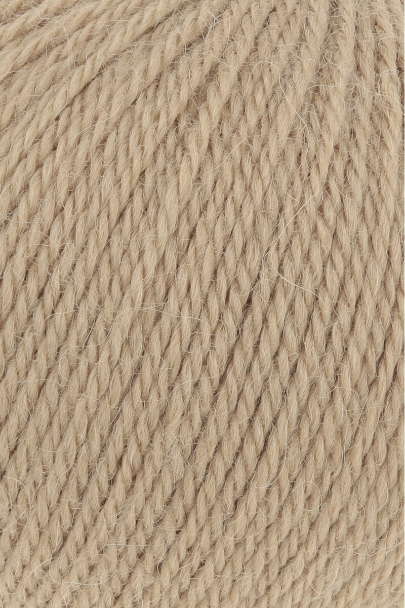 Lang Yarns Baby Alpaca Yarn, 170m / 50g – Camel (0238), yarn texture