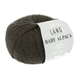 Lang Yarns Baby Alpaca Yarn, 170m / 50g – Dark Brown (0268)