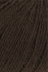 Lang Yarns Baby Alpaca Yarn, 170m / 50g – Chocolate (0368), yarn texture