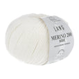 Lang Yarns Merino 200 Bébé Yarn, 203m / 50g – White (0301)