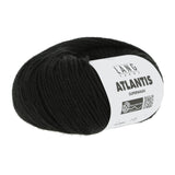 Lang Yarns Atlantis – 50g / 135m – Black (0004)
