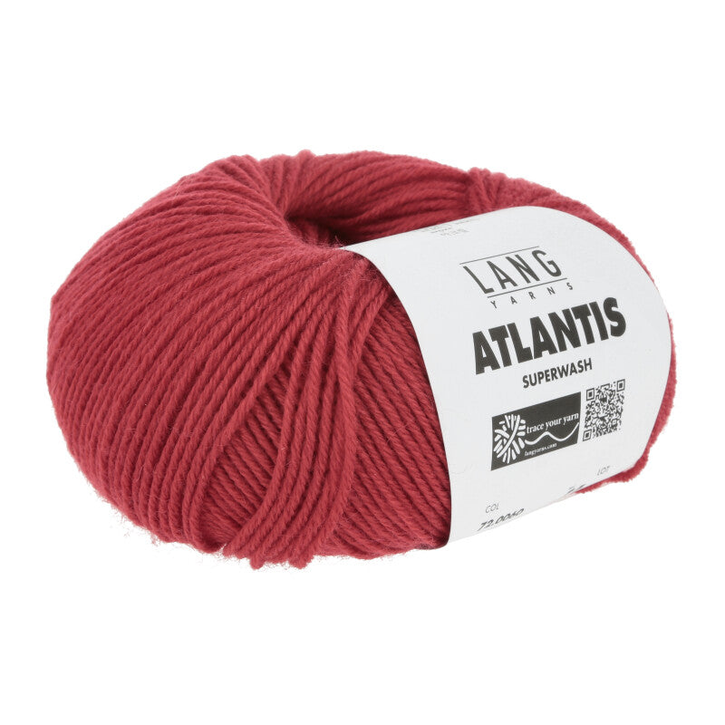 Lang Yarns Atlantis – 50g / 135m – Red (0060)