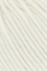 Lang Yarns Merino 70 – 50g / 70m – White (0001) – detail
