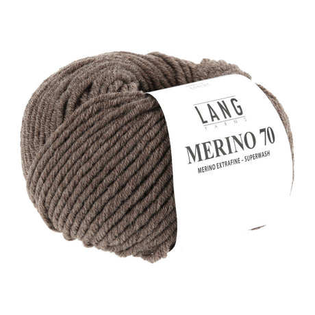 Lang Yarns Merino 70 – 50g / 70m – Sand Mélange (0196)