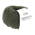 Lang Yarns Merino 70 – 50g / 70m – Olive (0198)
