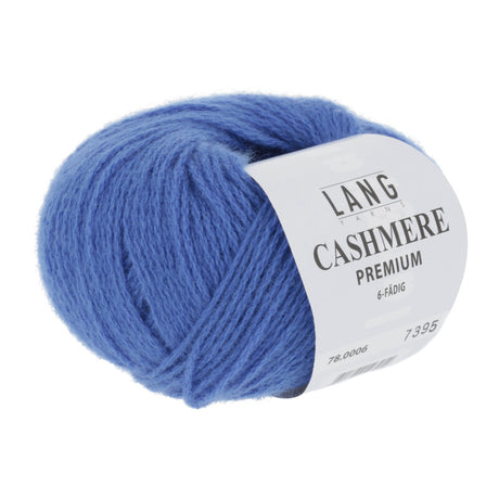 Lang Yarns Cashmere Premium Yarn, 115m / 25g – Royal (0006)