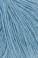 Lang Yarns Merino 400 Lace – 25g / 200m – Turquoise Mélange (0378) – detail
