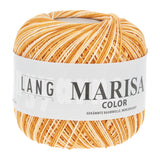 Lang Yarns Marisa Color yarn, Yellow Printed, colour 0013, ball photograph