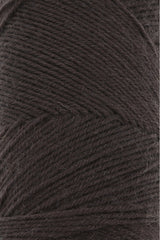 Lang Yarns Jawoll Yarn, 190m / 50g – Dark Brown (0067), yarn texture