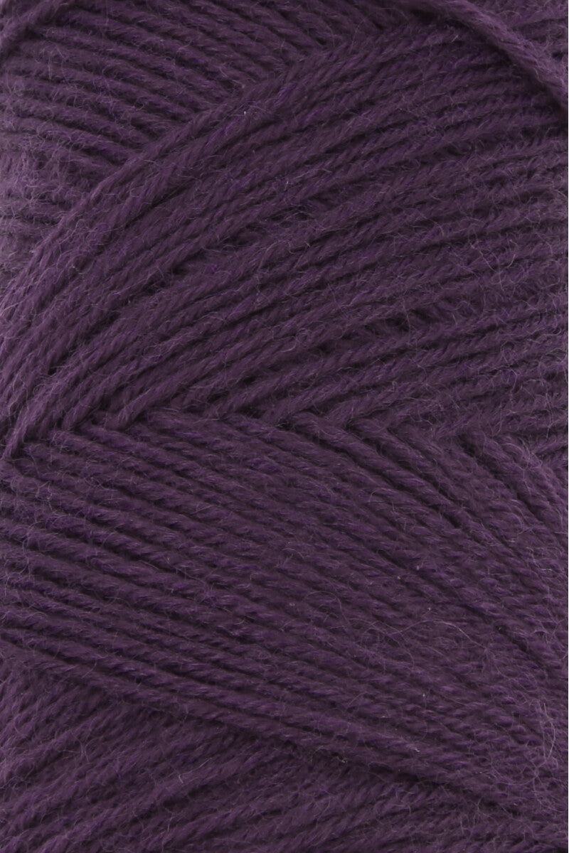 Lang Yarns Jawoll Yarn, 190m / 50g – Purple (0280), yarn texture
