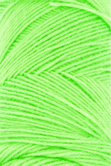Lang Yarns Jawoll Yarn, 190m / 50g – Green Neon (0316), yarn texture
