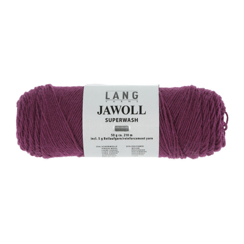 Lang Yarns Jawoll Yarn, 190m / 50g – Fuchsia (0366)