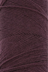 Lang Yarns Jawoll Yarn, 190m / 50g – Dark Eggplant (0390), yarn texture
