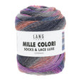 Lang Yarns Mille Colori Socks & Lace Luxe – 100g / 400m – Violet/Gray/Cyclamen (0218)