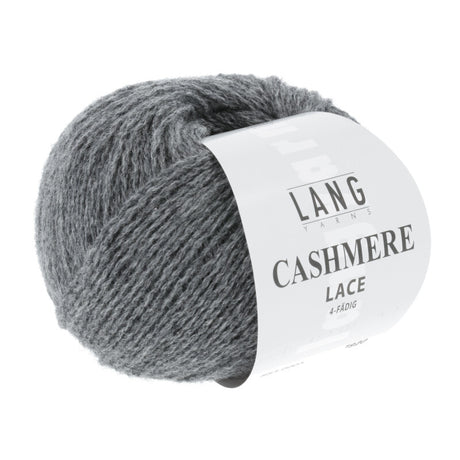 Lang Yarns Cashmere Lace – 25g / 165m – Dark Grey (0005)