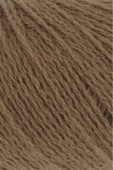 Lang Yarns Cashmere Lace – 25g / 165m – Light Brown (0139) – detail