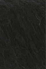 Lang Yarns Malou Light – 50g / 190m – Black (0004) – detail