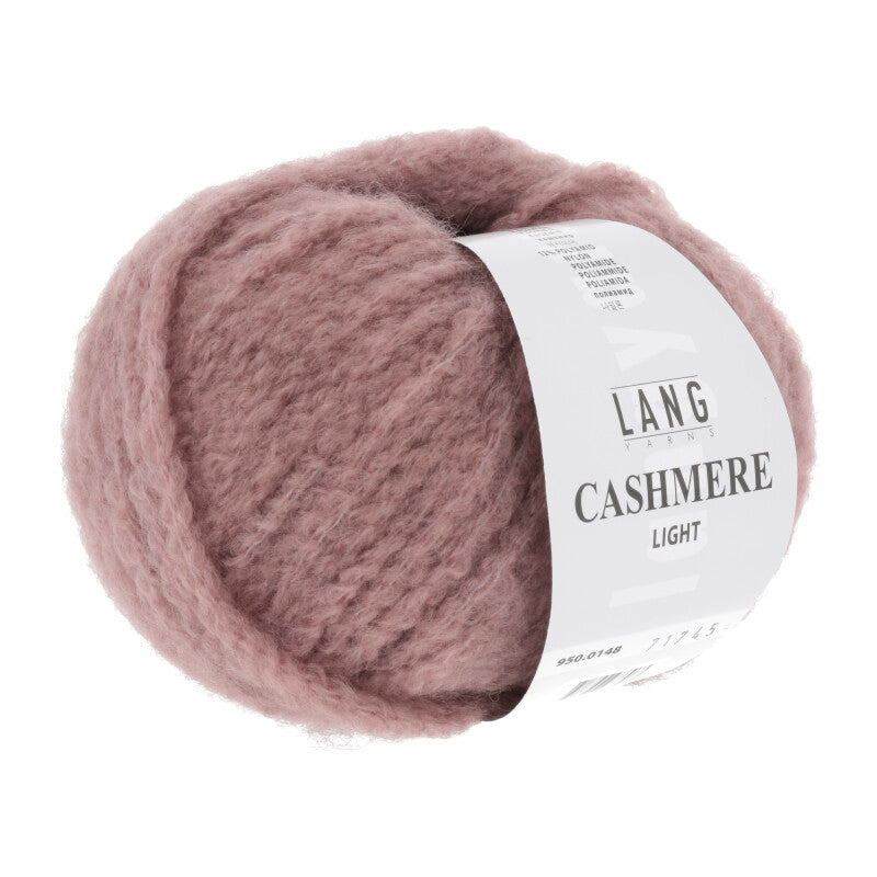 Lang Yarns Cashmere Light – 25g / 85m – Light Dusky Pink (0148)
