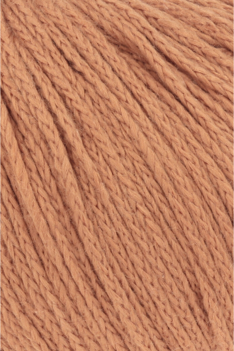 Lang Yarns Norma – 50g / 135m – Brown-Orange (0015) – detail