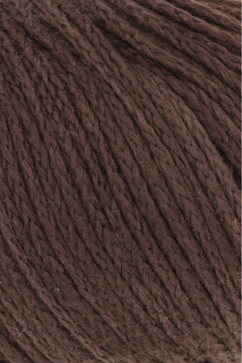 Lang Yarns Norma – 50g / 135m – Espresso (0268) – detail