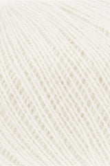 Lang Yarns Cashmere Extra Lace – 25g / 320m – Offwhite (0094) – detail