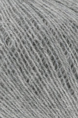 Lang Yarns Cashmere Extra Lace – 25g / 320m – Gray Mélange (0224) – C view