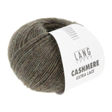 Lang Yarns Cashmere Extra Lace – 25g / 320m – Dark Olive Mélange (0298) – B view