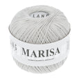 Lang Yarns Marisa – 100% Egyptian cotton yarn, 50g/210m – Silver (0024)