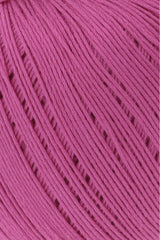 Lang Yarns Marisa – 100% Egyptian cotton yarn, 50g/210m – Pink (0084) – detail