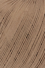 Lang Yarns Marisa – 100% Egyptian cotton yarn, 50g/210m – Camel (0095) – detail