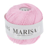 Lang Yarns Marisa – 100% Egyptian cotton yarn, 50g/210m – Rose (0109)
