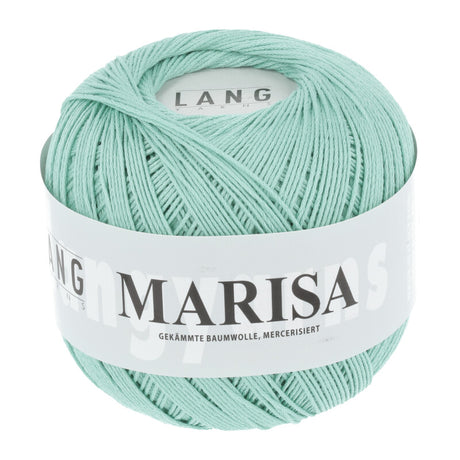 Lang Yarns Marisa – 100% Egyptian cotton yarn, 50g/210m – Mint (0174)