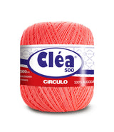 Circulo Clea Mercerized Cotton Yarn in a stylish display.