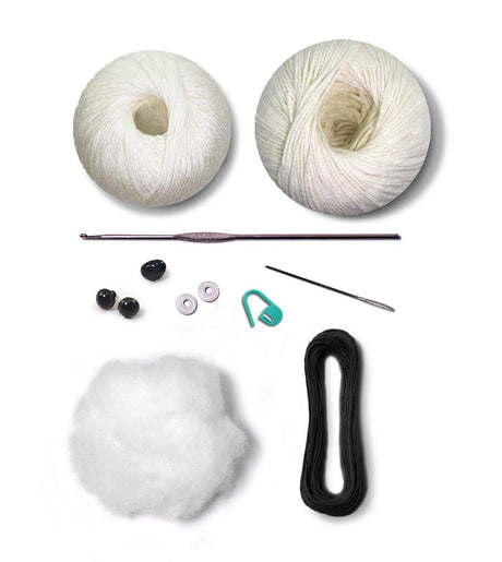 Poodle Amigurumi Kit by Circulo, designed for unique crafting.
