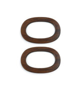 Circulo Oval Wooden Handle 1 Paio