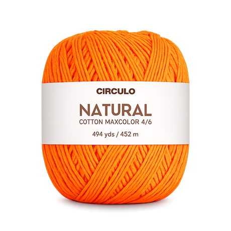 Circulo Natural Cotton Maxcolor (Barroco) 6 – Filato 100% cotone, 452 m / 400 g