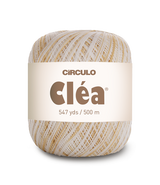 Circulo Clea 100% Cotton Yarn for Crochet and Knitting, 500m/75 gr - Leo Hobby - Ball of yarn with 'Circulo Clea' branding on a white background