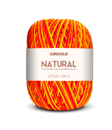 Círculo Barroco Multicolor Premium 4/6 – Hilo de algodón brasileño (226m / 200g)